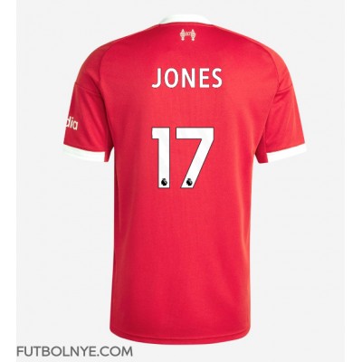 Camiseta Liverpool Curtis Jones #17 Primera Equipación 2025-26 manga corta Camiseta Liverpool Curtis Jones #17 Primera Equipación 2025-26 manga corta